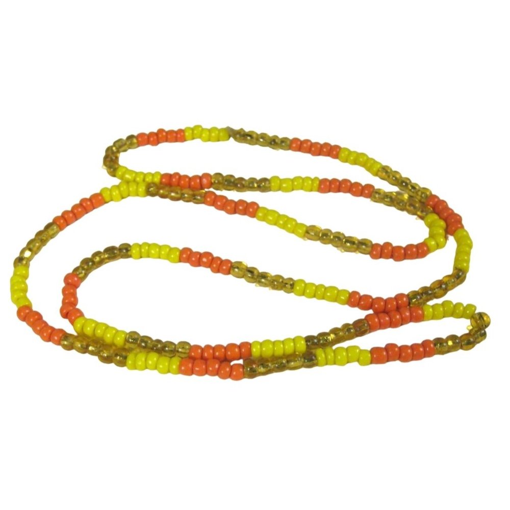 Plastic Beaded Necklace 31 inch Strand Jewelry Fashion NO CLASP